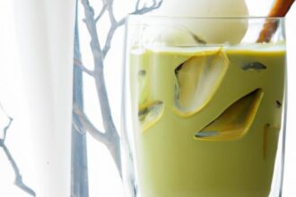 Chill Out: How to Make a Creamy Iced Matcha Almond Latte
