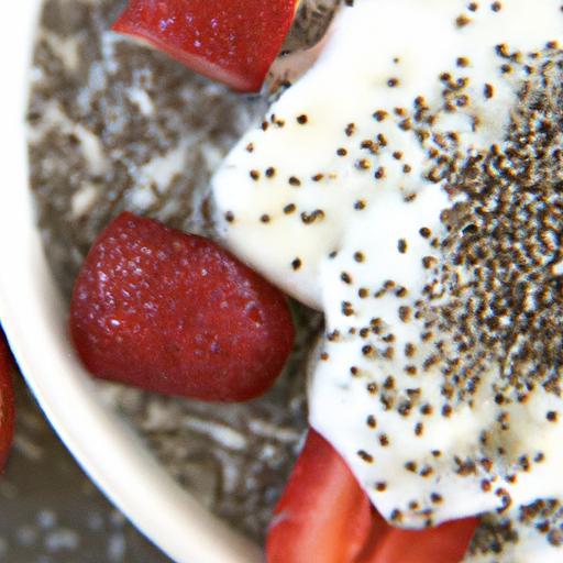 Energize Mornings with a Vibrant Chia Yogurt Bowl Delight