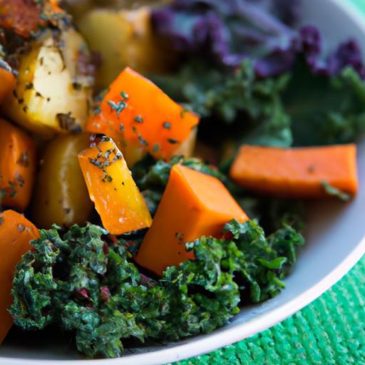 Nourish Your Body with a Vibrant Sweet Potato & Kale Bowl