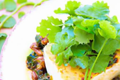 Elevate Dinner: Baked Tofu Meets Savory Collard Greens