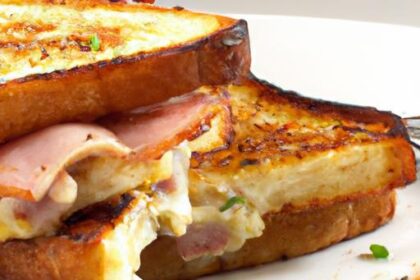 Savor the Classic Charm of French Ham & Cheese Toast