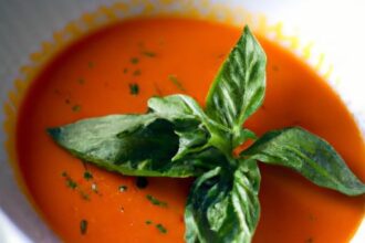 Savor the Freshness: Crafting Classic Tomato Basil Soup