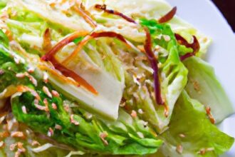 Crisp Asian Cabbage Slaw with Irresistible Sesame Twist
