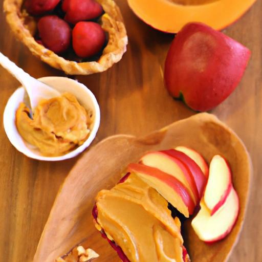 Crunchy Delight: The Perfect Apple Slices with Peanut Butter