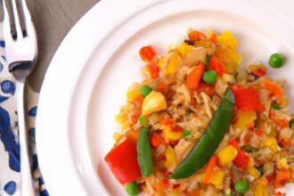 Speedy Egg & Veggie Rice: A Nutritious Meal in Minutes