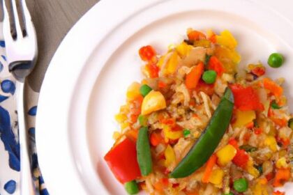 Speedy Egg & Veggie Rice: A Nutritious Meal in Minutes