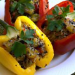 Quinoa-Stuffed Bell Peppers: Nutritious Bites of Flavor