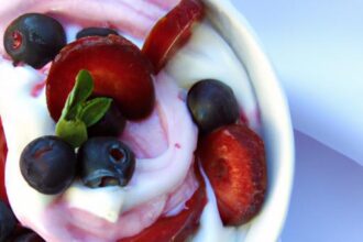 Berry Bliss: A Refreshing Frozen Yogurt Recipe for Memorial Day