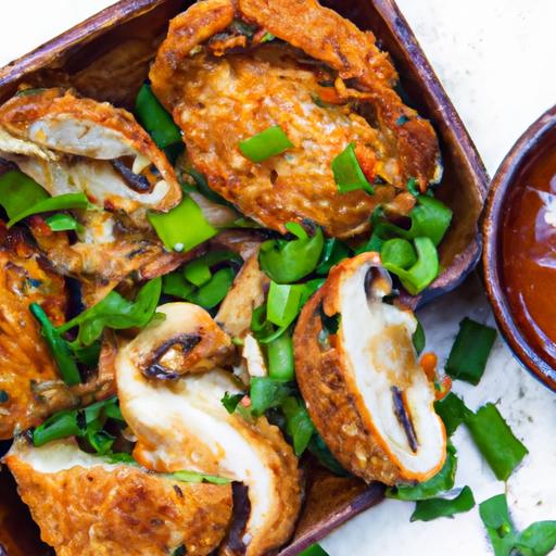 Crispy Air Fryer stuffed Mushrooms: A Flavorful Delight