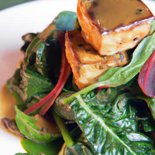 Elevate Dinner: Baked Tofu Meets savory Collard Greens