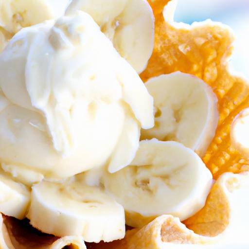 Indulge in Creamy Banana Soft serve: A Smooth Delight