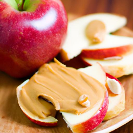 Crunchy Delight: The Perfect Apple Slices with Peanut Butter