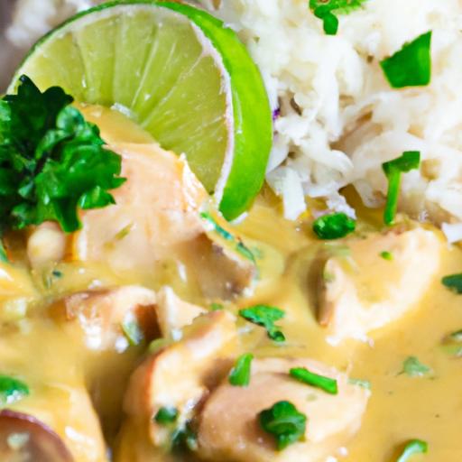 Creamy Coconut Curry Chicken: A Flavorful Tropical Delight