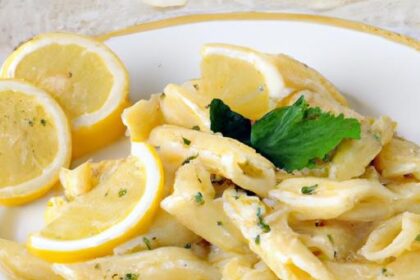 Zesty One-Pot Lemon Garlic Pasta: Quick Flavorful Feast