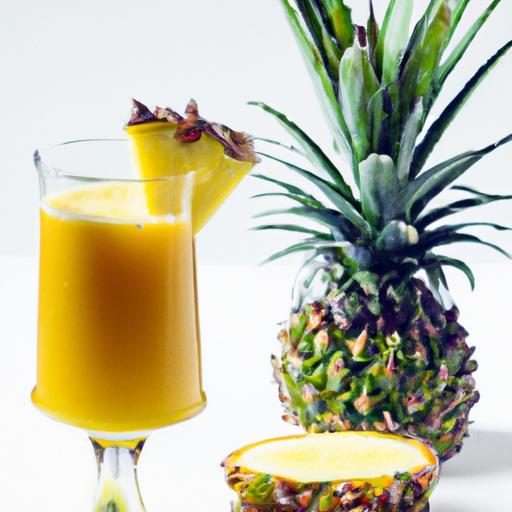 Pineapple Ginger Juice: A Zesty Boost for Vitality and Health