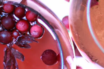 Refreshing Cranberry Ginger Ale Punch: A Festive Twist