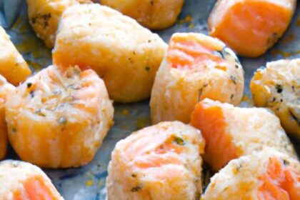 Crispy Air Fryer Salmon Bites: Healthy Snack Delight