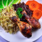 Spice Meets Freshness: Jerk Chicken with Steamed Cabbage