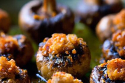 Crispy Air Fryer Stuffed Mushrooms: A Flavorful Delight