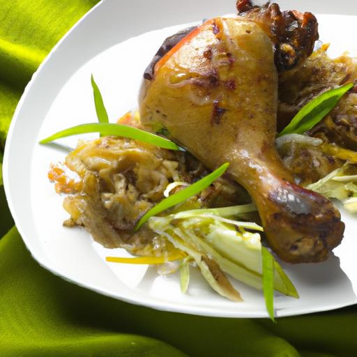 Spice meets freshness: Jerk Chicken with Steamed Cabbage