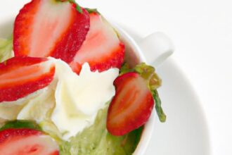 Savor the Sweet Fusion: Strawberry Matcha Latte Delight