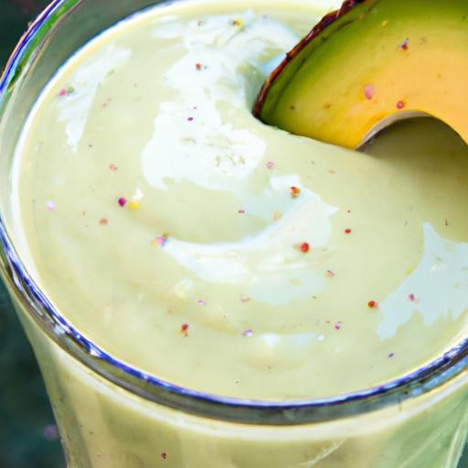Creamy Avocado Smoothie with Honey: A Healthy Bliss Boost