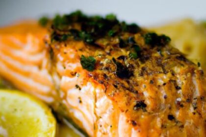 Zesty Grilled Salmon with Lemony Herb Sauce Recipe Reveal
