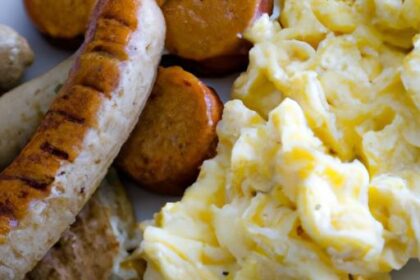 Power-Packed Breakfast: Turkey Sausage Meets Egg Whites