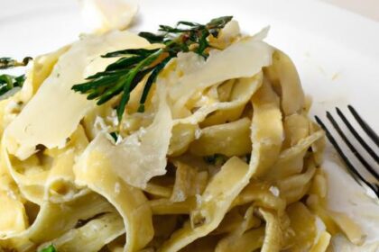 Creamy Parmesan Garlic Fettuccine: A Flavorful Classic