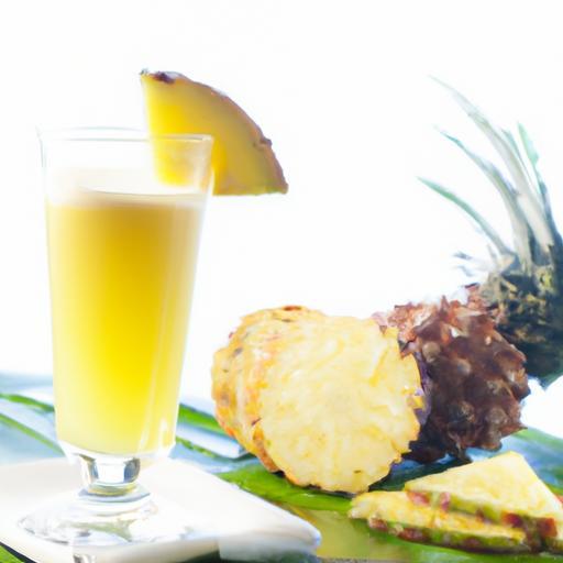 Refreshing Pineapple Ginger Juice: Nature’s Zesty Elixir