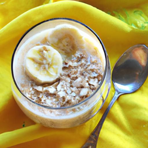Energize Your Mornings: Banana Oatmeal Smoothie Boost