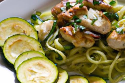Garlic Chicken Zucchini Noodles Stir Fry: A Flavorful Twist
