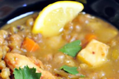 Hearty Chicken and Lentil Soup: A Nourishing Delight