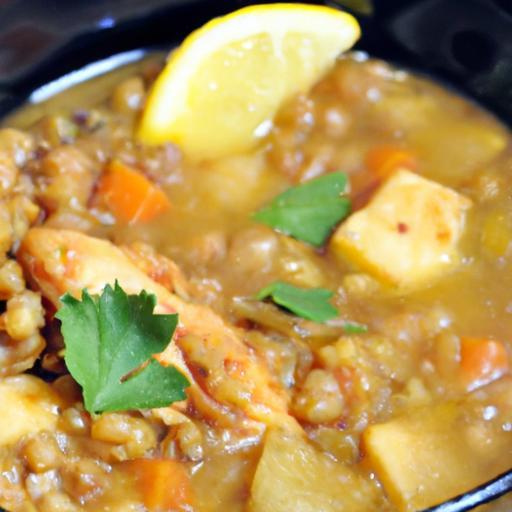 Hearty Chicken and Lentil Soup: A Nourishing Delight