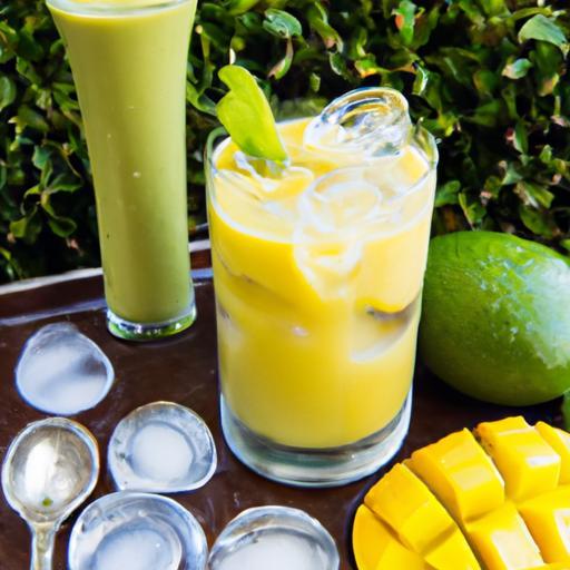 Iced Mango Matcha Latte: A Refreshing Plant-Powered Boost