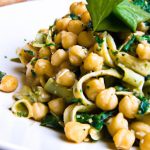 Power-Packed Chickpea Pasta with Vibrant Spinach Twist