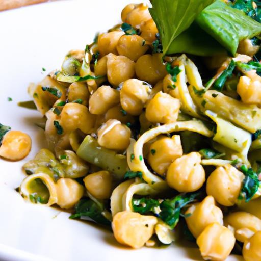 Power-Packed Chickpea Pasta with Vibrant Spinach Twist