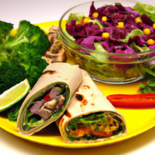Power-Packed High-Protein Veggie Wraps for Healthy Energy