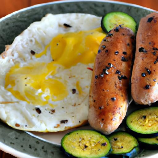 Power-Packed Breakfast: Turkey Sausage Meets Egg Whites