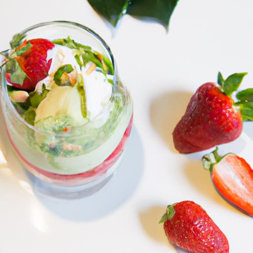 Savor ⁢the Sweet​ Fusion:⁣ Strawberry​ Matcha Latte Delight