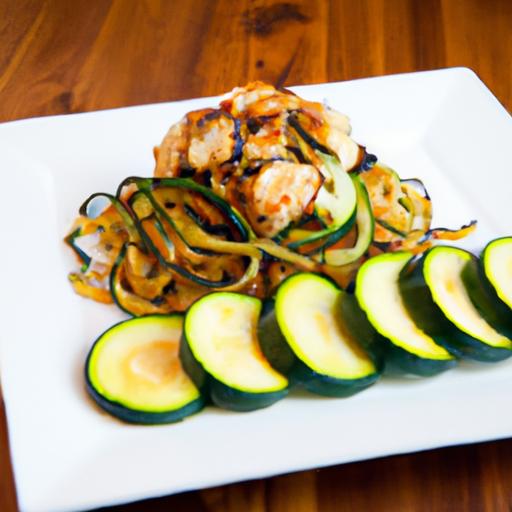 Garlic Chicken zucchini Noodles Stir Fry: A Flavorful twist