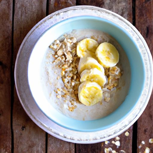 Energize your Mornings: Banana⁢ Oatmeal Smoothie‍ Boost