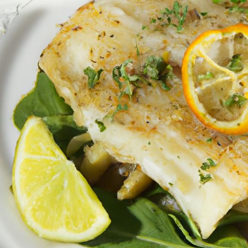 Zesty Baked Cod with Lemon & ⁣Herbs: ⁤A Fresh Delight