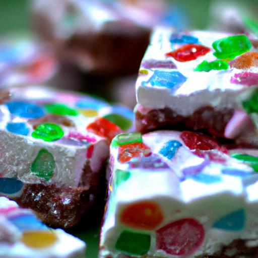 Chewy Fruity Pebble Marshmallow Bars: Sweet & Colorful Treats