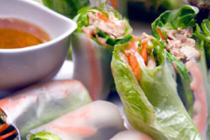 Fresh Flavors Unwrapped: The Art of Vietnamese Spring Rolls
