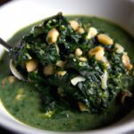 Garlicky Vegan Creamed Spinach: A Simple, Savory Delight