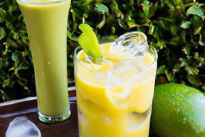 Iced Mango Matcha Latte: A Refreshing Plant-Powered Boost