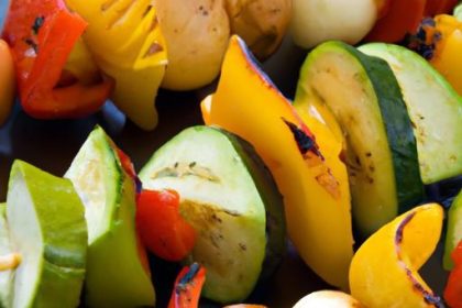 Sizzling Grilled Veggie Skewers: A Colorful Healthy Feast