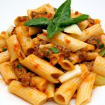 Delicious Veggie Pasta with Savory Meat Sauce Recipe Guide