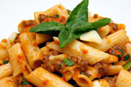 Delicious Veggie Pasta with Savory Meat Sauce Recipe Guide